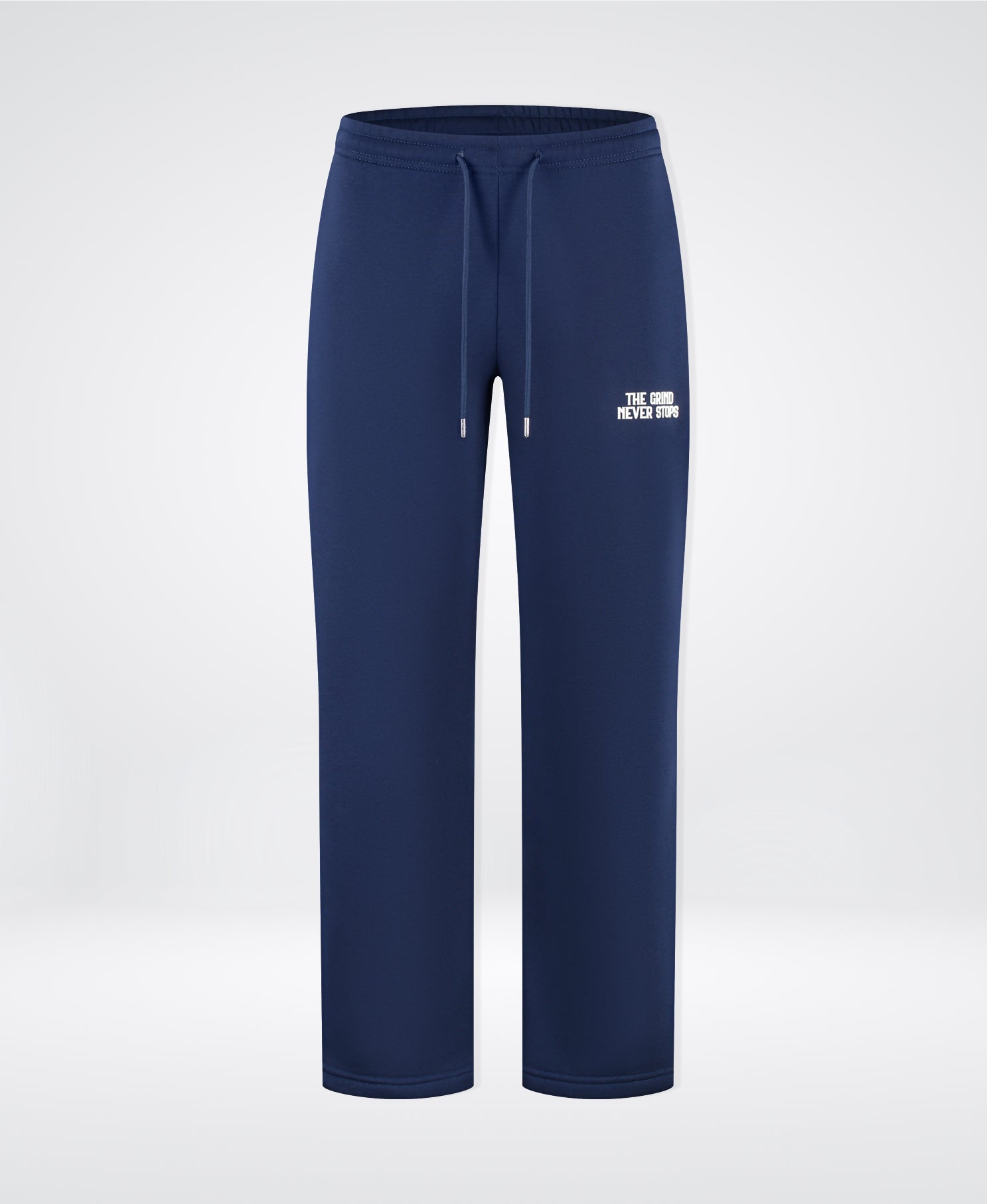 TGNS™ - ESSENTIAL STRAIGHT LEG SWEATPANTS NAVY BLUE - The Grind Never Stops