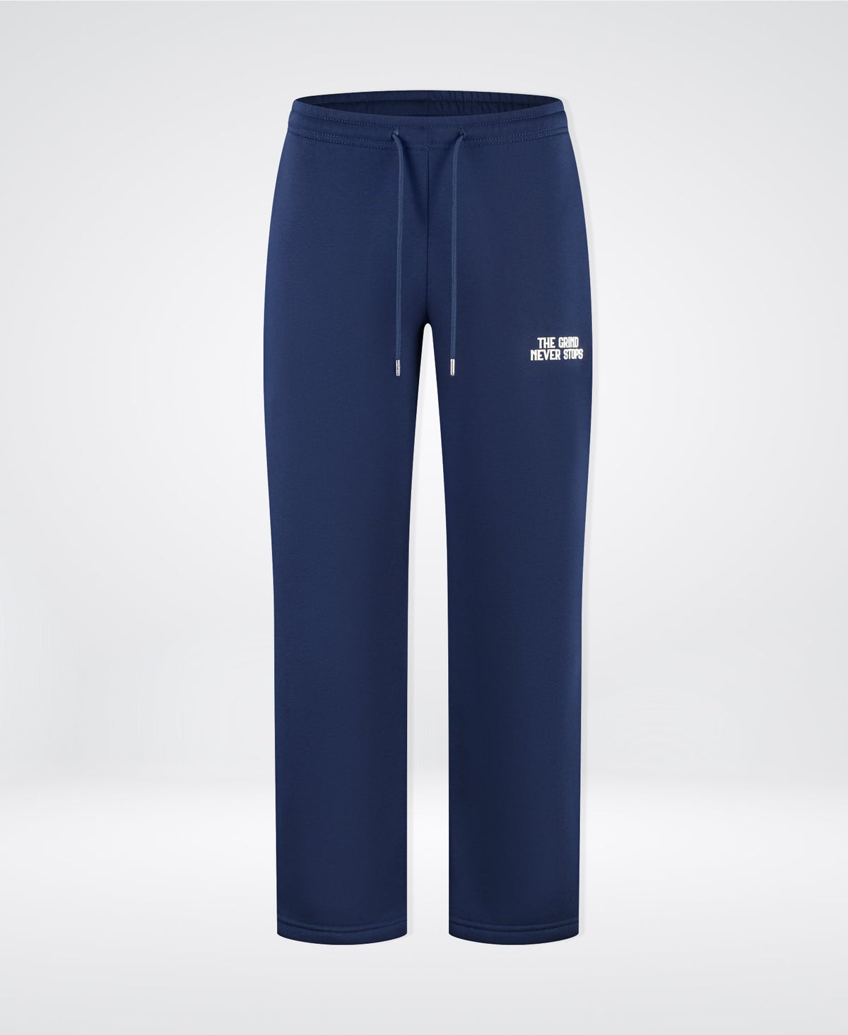 TGNS™ - ESSENTIAL STRAIGHT LEG SWEATPANTS NAVY BLUE - The Grind Never Stops