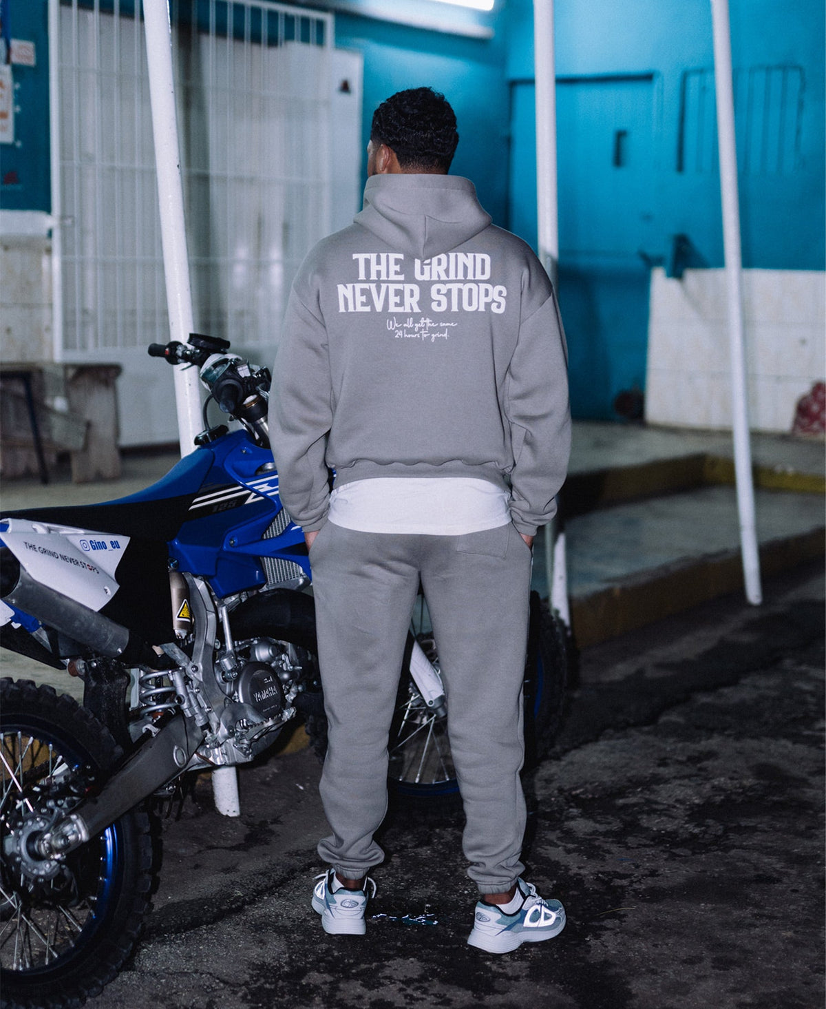 TGNS™ - ESSENTIAL TRACKSUIT SAGE GREY - The Grind Never Stops