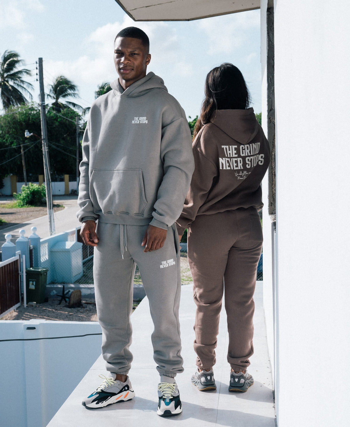 TGNS™ - ESSENTIAL TRACKSUIT SAGE GREY - The Grind Never Stops