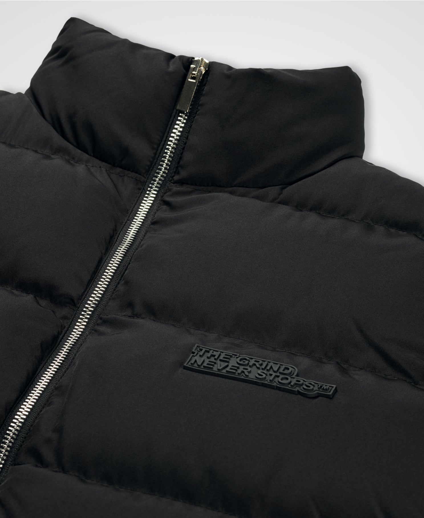 TGNS™ - SIDE SPLIT PUFFER BODYWARMER - The Grind Never Stops